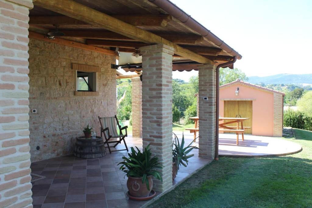 Casa Kikenda, Viaggio Nella Natura Treia Ngoại thất bức ảnh
